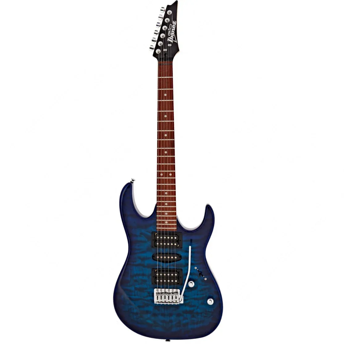 Ibanez GRX70QA-TBB Transparent Blue Burst