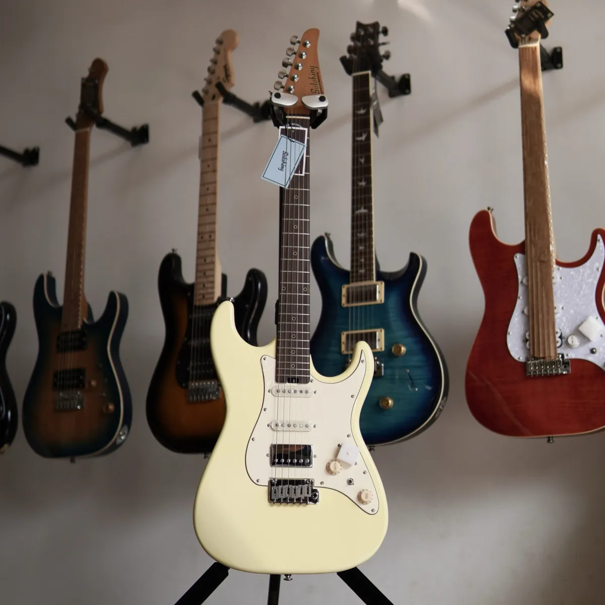 Soloking MS-11 Classic Vintage White