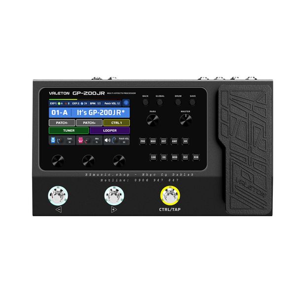 Valeton GP200JR - Phiên bản thu nhỏ của Valeton GP200
