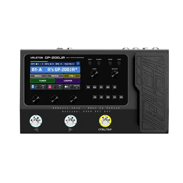 Valeton GP200JR - Phiên bản thu nhỏ của Valeton GP200